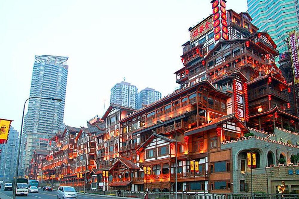 Hongyadong Hotel Чунцин Экстерьер фото